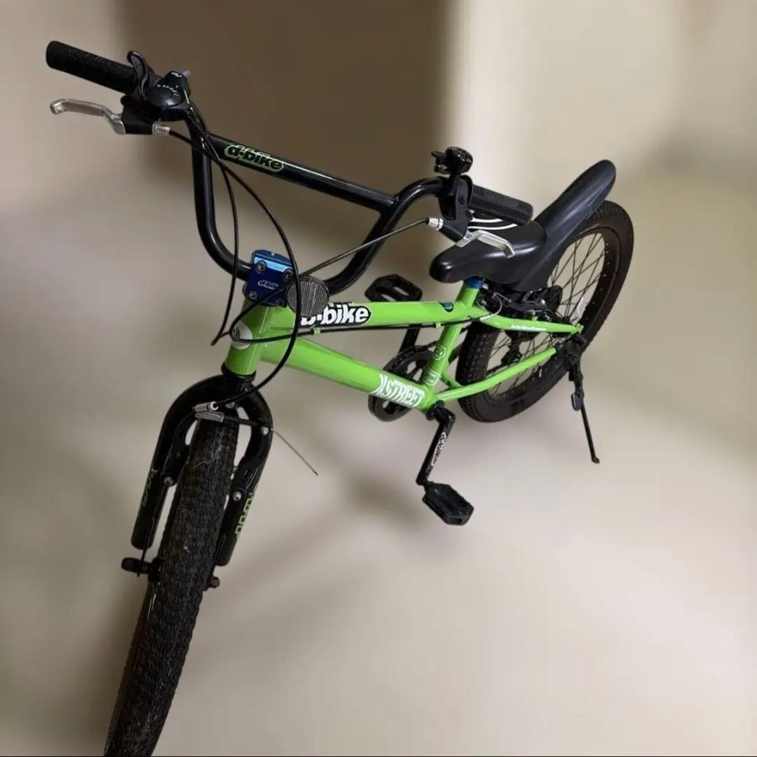 ナオ　子供自転車20インチ　BMXSTREET20 ライトグリーン